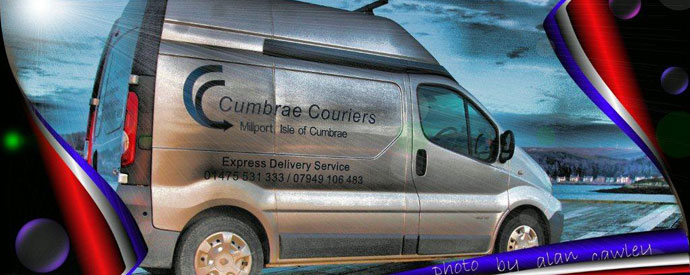 Combrae Couriers Delivery Van